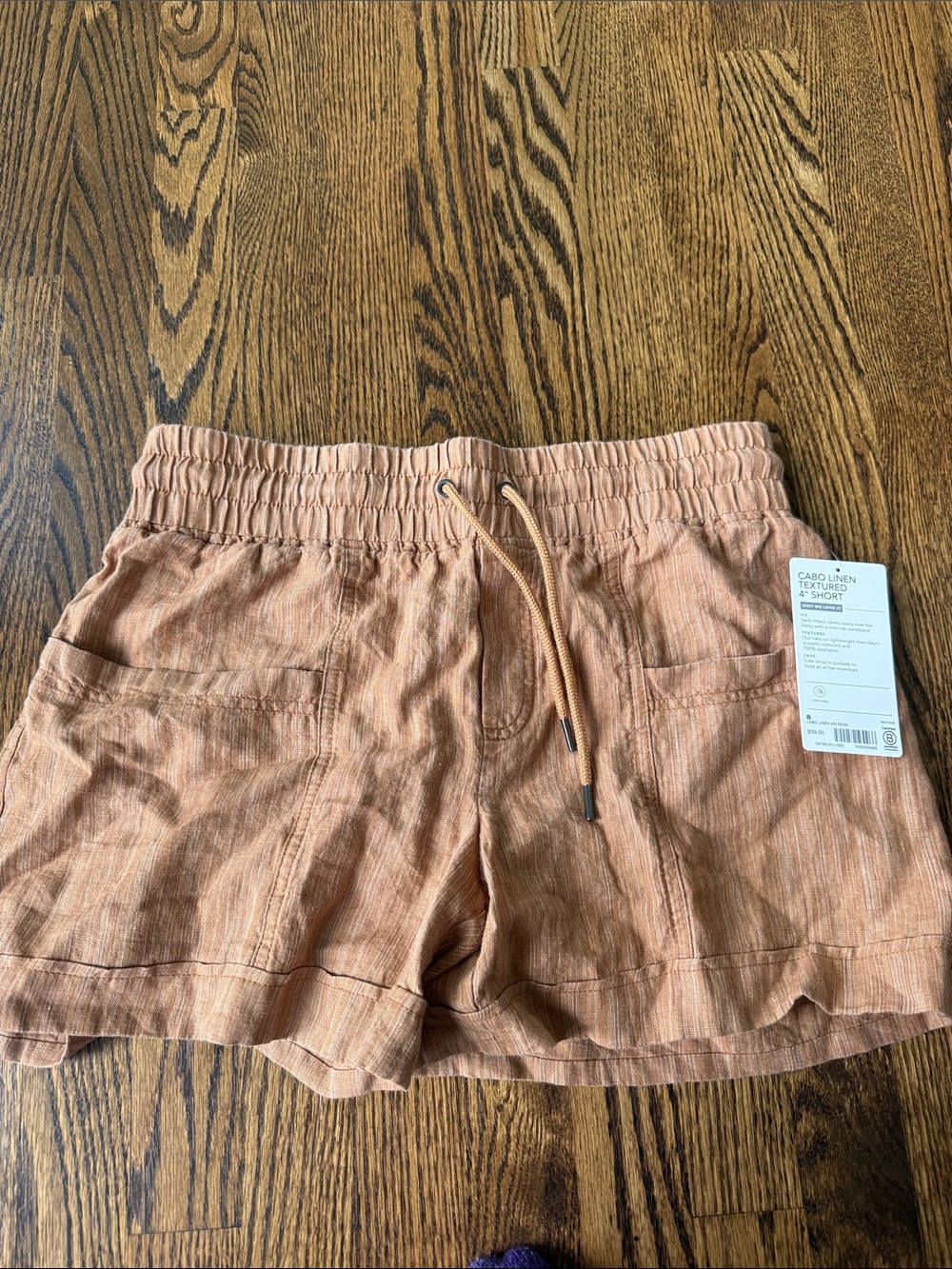 Athleta! Cabo linen textured 4” short
